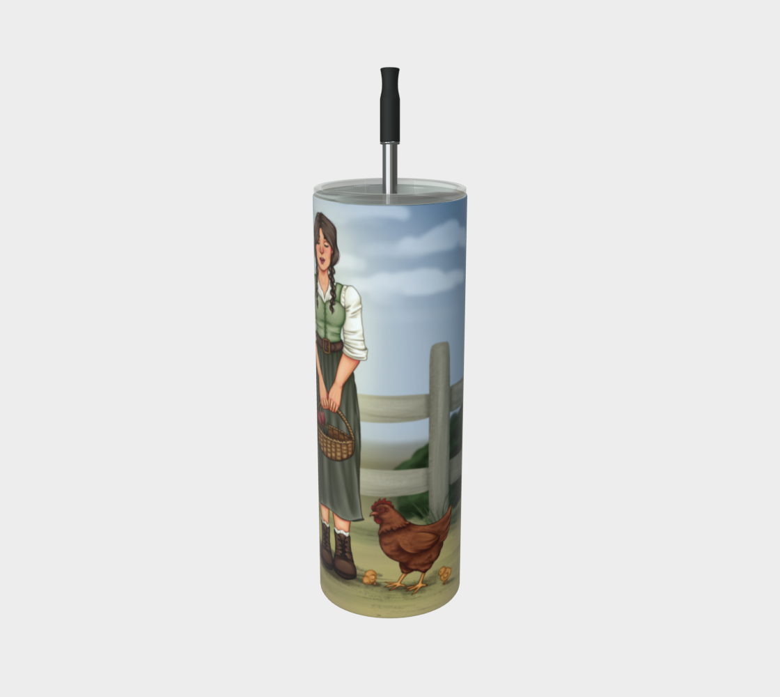 Spring Cottage Tumbler | Inkbird Art - From the quiet corners of a magical world