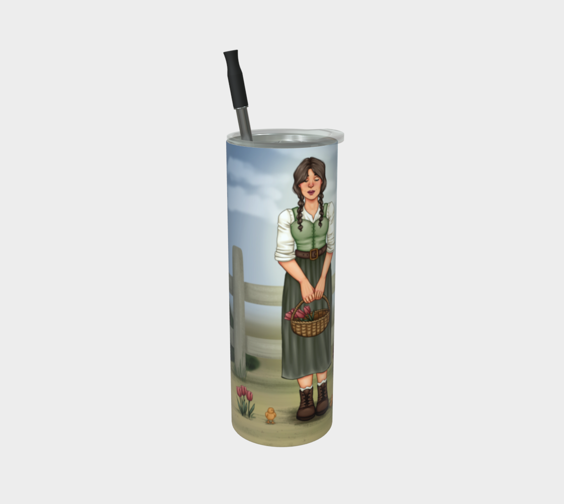 Spring Cottage Tumbler | Inkbird Art - From the quiet corners of a magical world