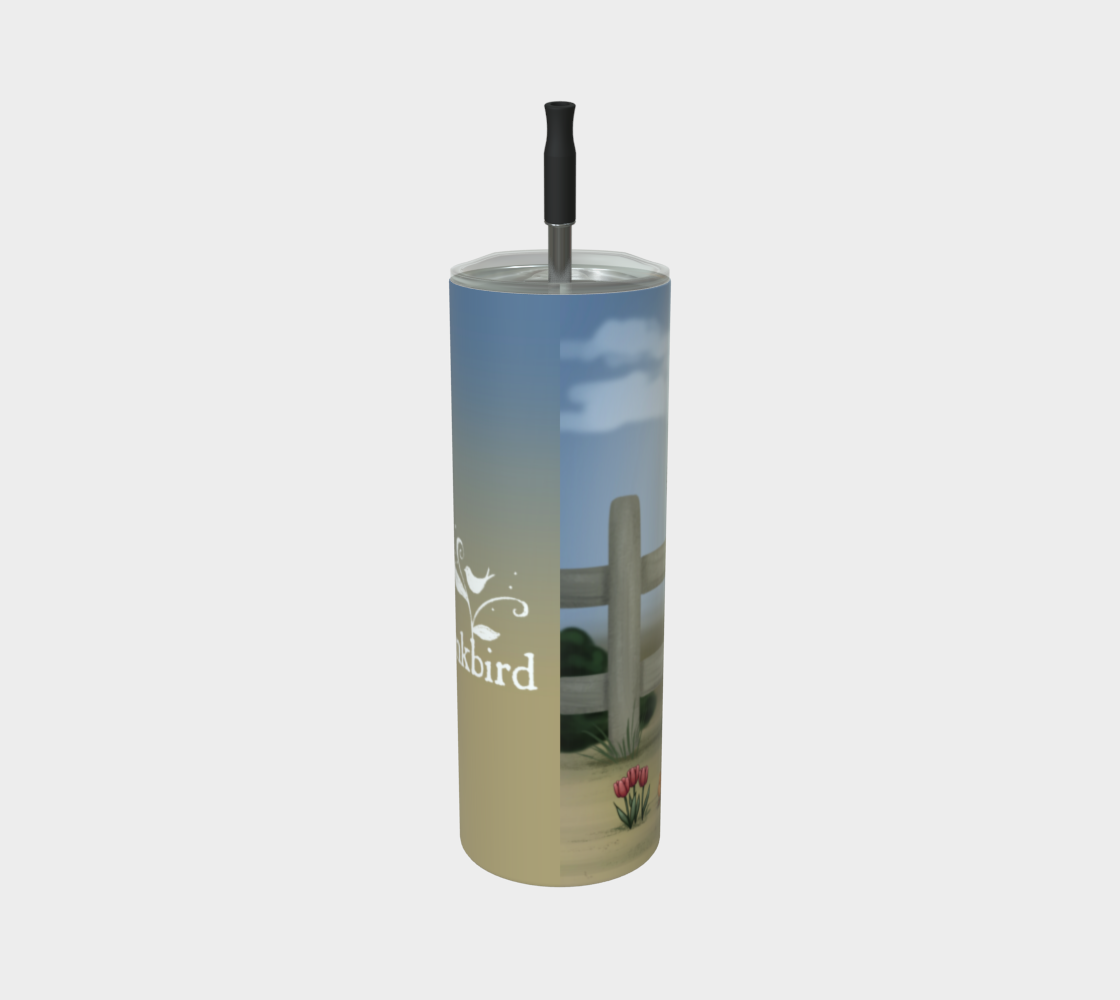 Spring Cottage Tumbler | Inkbird Art - From the quiet corners of a magical world
