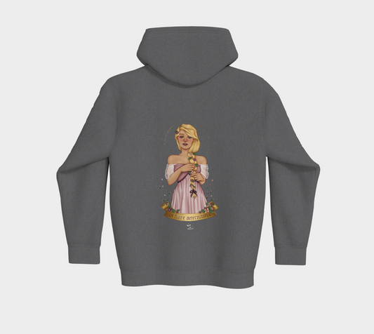 Bloom of Eternity Zip Up Hoodie | Inkbird Art - Art from the quiet corners of a magical world