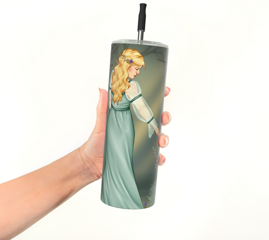 Lady Spring Stainless Steel Tumbler | Inkbird Art - From the quiet corners of a magical world