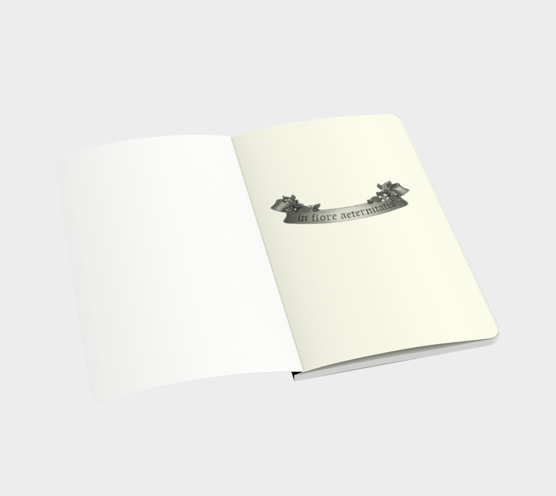 Bloom of Eternity Small Notebook | Inkbird Art - From the quiet corners of a magical world