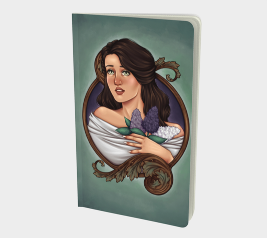 Lilac Lady Note Book | Inkbird Art - From the quiet corners of a magical world