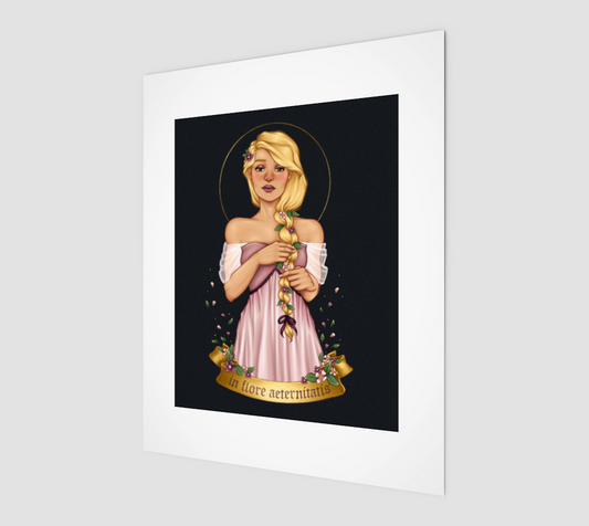 Bloom of Eternity 8x10 Fine Art Print | Inkbird Art - From the quiet corners of a magical world