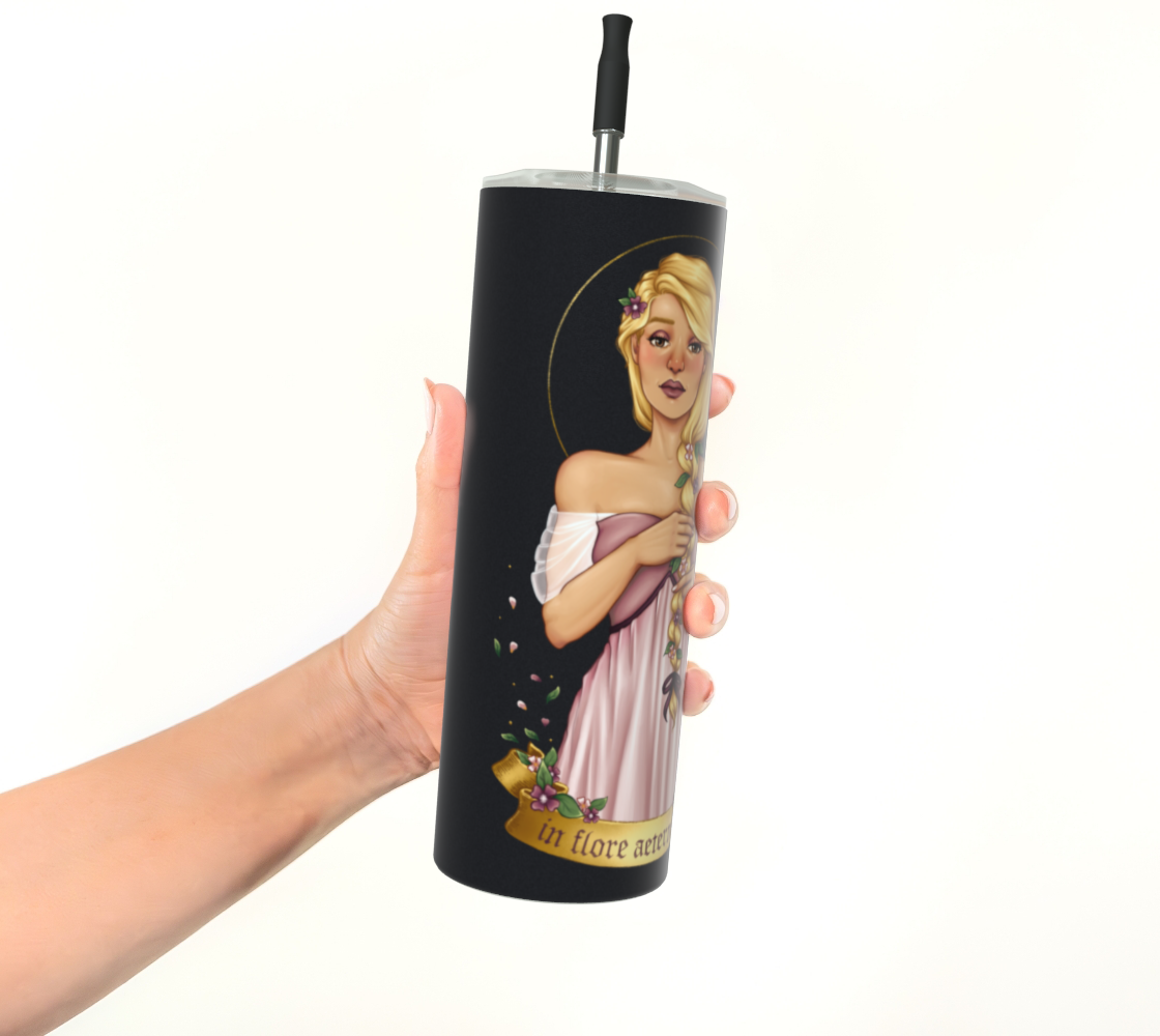 Bloom of Eternity Stainless Steel Tumbler | Inkbird Art - From the quiet corners of a magical world