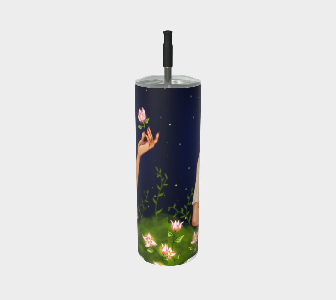 Starlit Garden Tumbler | Inkbird Art - From the quiet corners of a magical world