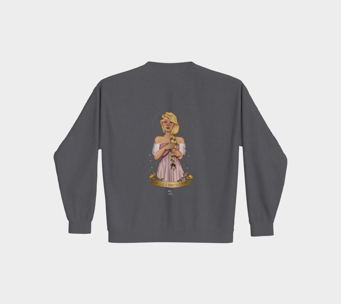 Bloom of Eternity Pullover Sweatshirt | Inkbird Art - From the quiet corners of a magical world