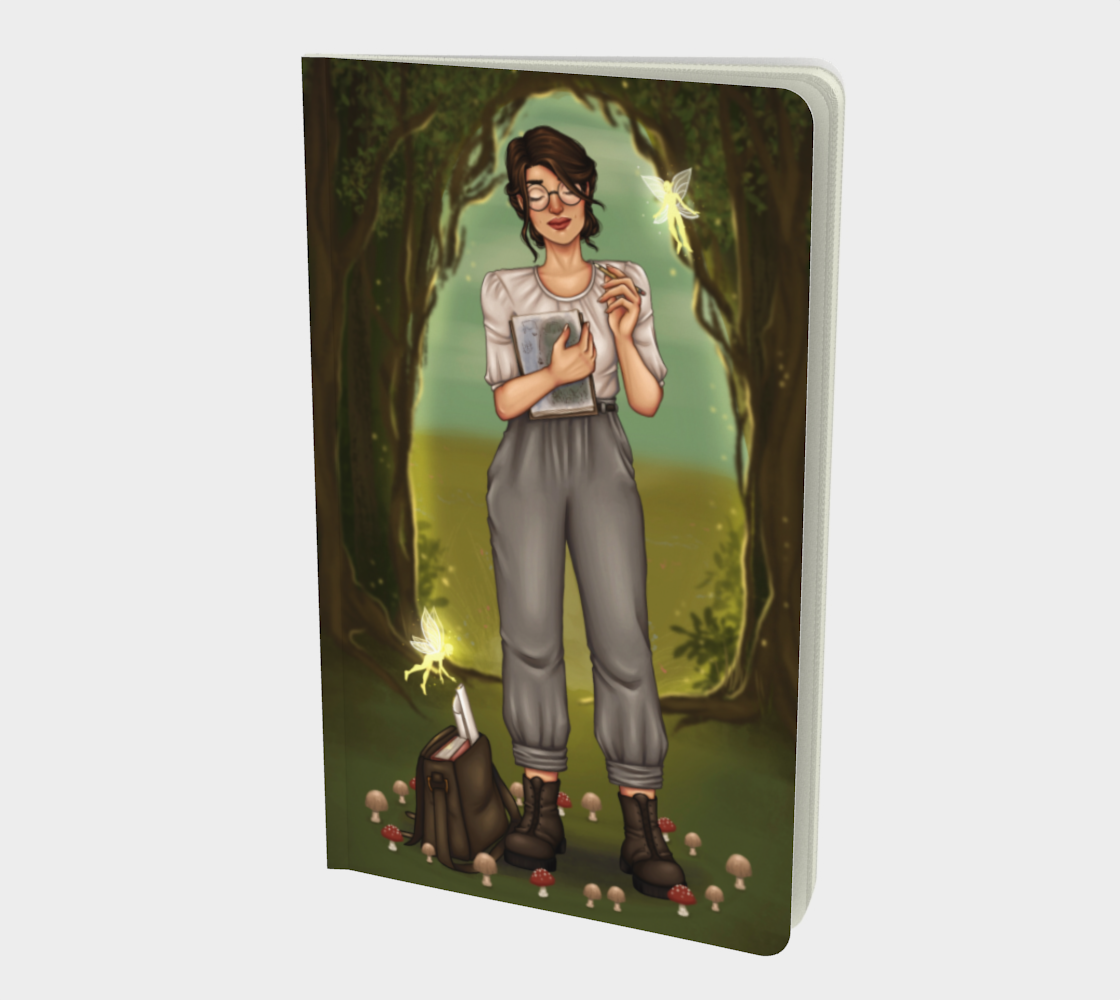 Mapping Faerieland Small 5x8.25in Notebook | Inkbird Art - Illustrated Art and Gifts Inspired by Fantasy, Myths, and Wonder