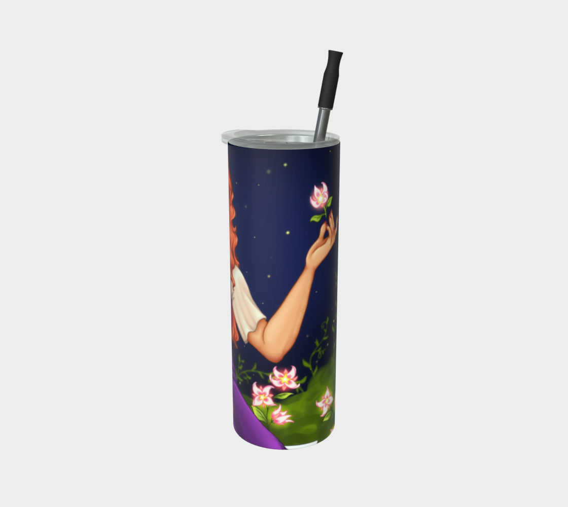 Starlit Garden Tumbler | Inkbird Art - From the quiet corners of a magical world