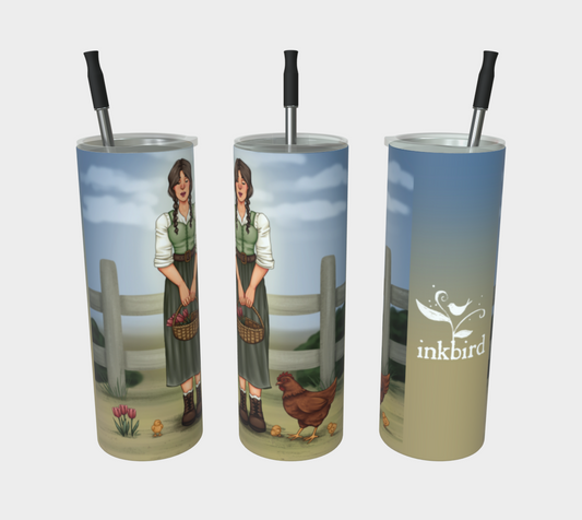 Spring Cottage Tumbler | Inkbird Art - From the quiet corners of a magical world