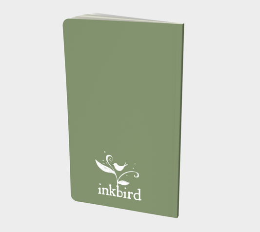 Blackberry Blush 5x8.25in Notebook | Inkbird Art - From the quiet corners of a magical world