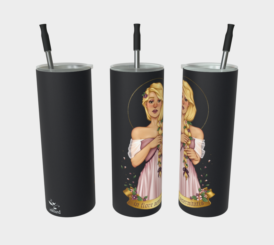 Bloom of Eternity Stainless Steel Tumbler | Inkbird Art - From the quiet corners of a magical world