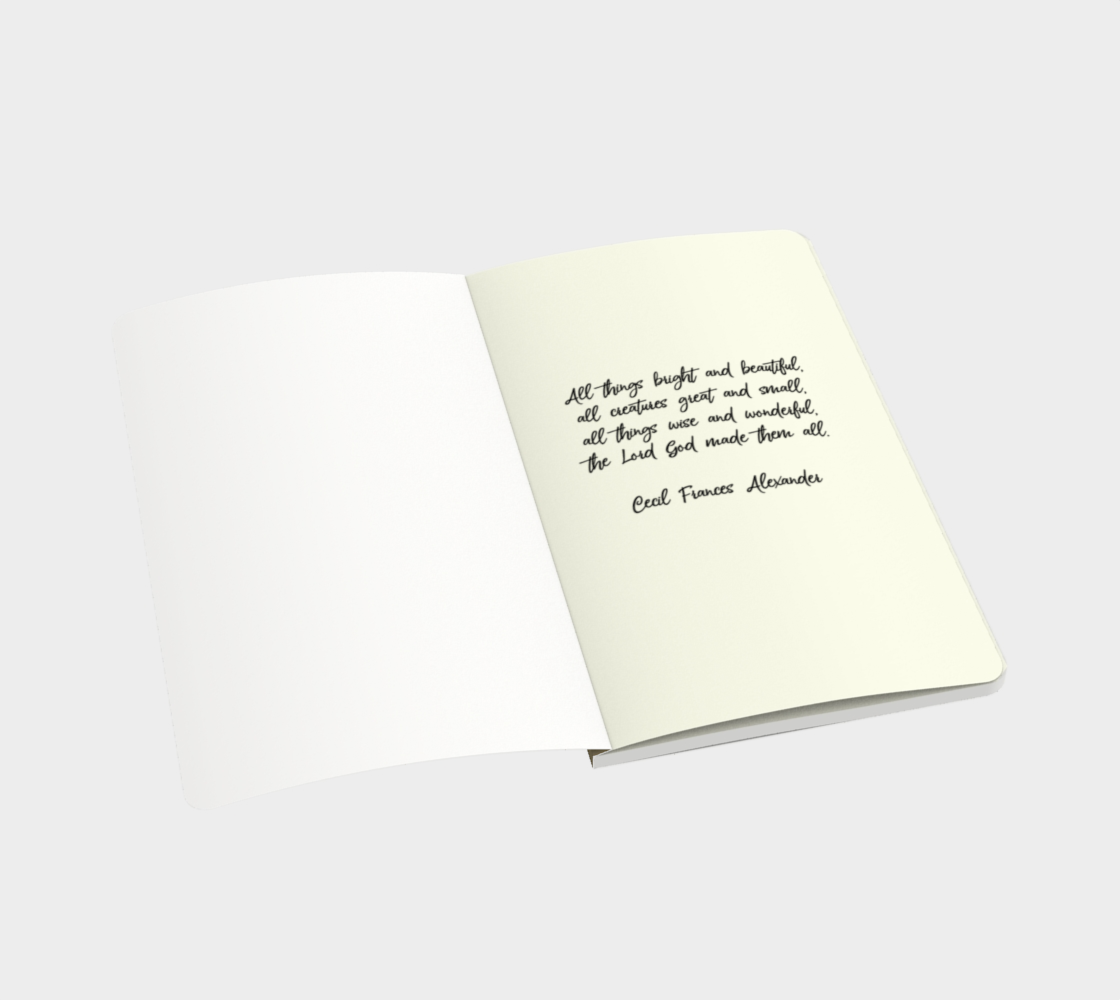 Spring Cottage Notebook | Inkbird Art - From the quiet corners of a magical world
