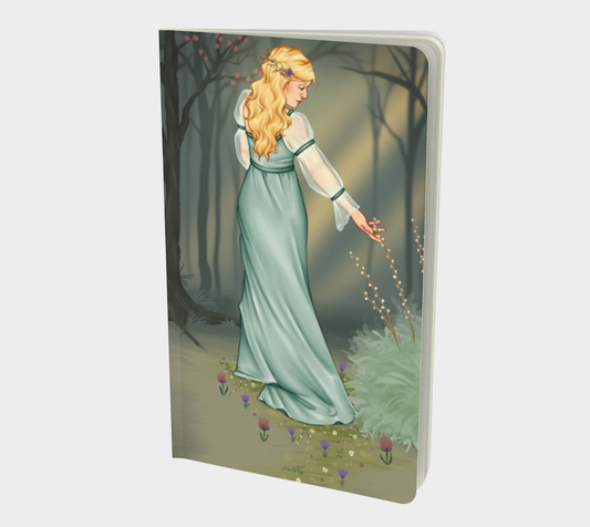 Lady Spring Notebook | Inkbird Art - From the quiet corners of a magical world