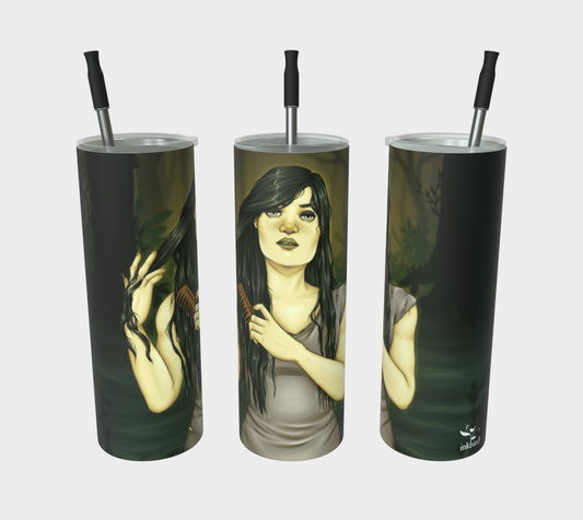 Rusalka Stainless Steel Tumbler | Inkbird Art - From the quiet corners of a magical world